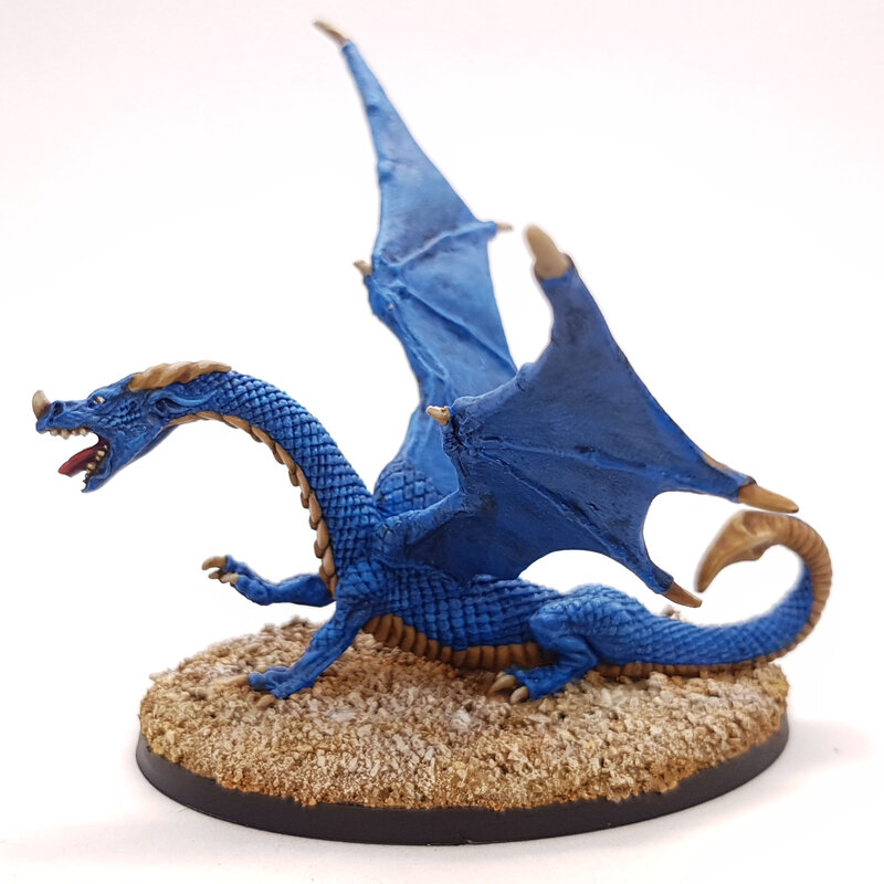 219 - 2507 - Dragon Lords - Dragon of the Month - Blue Dragon (1)