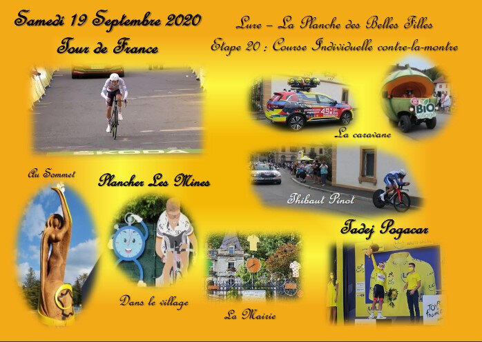 CPM 2020 Tour de France Planche Belles Filles Tajed Pogacar R