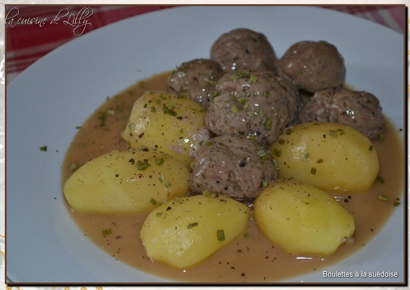 boulettes à la suédoise