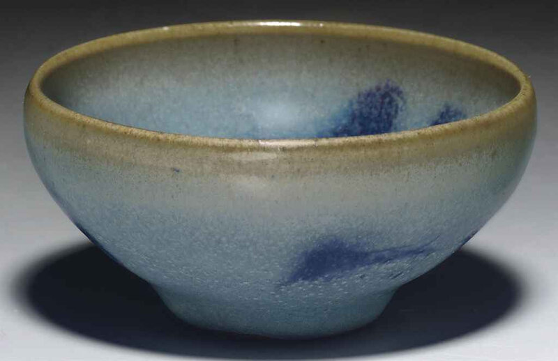 A small Junyao purple-splashed 'bubble' bowl, Song-Jin dynasty, 11th-12th century