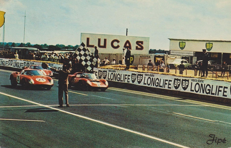 CPM Arrivée 24 Heures du Mans 1966 R