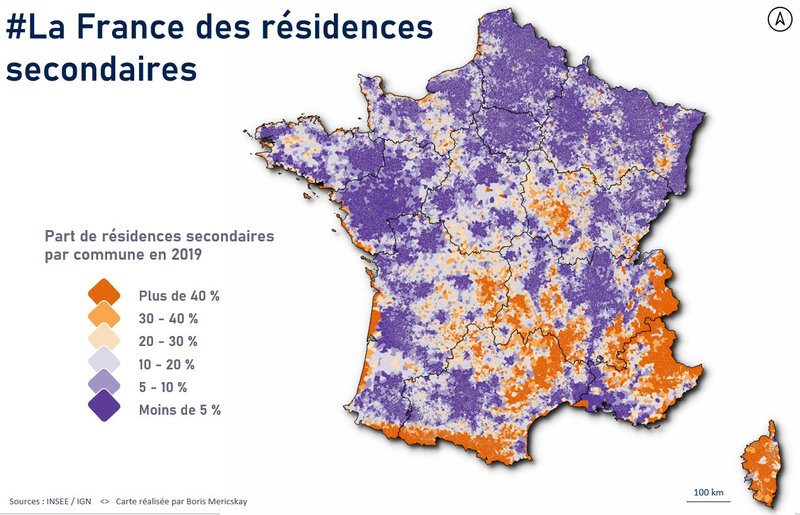 résidences secondaires