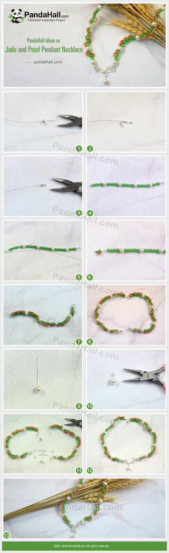 1-PandaHall-Ideas-on-Jade-and-Pearl-Pendant-Necklace