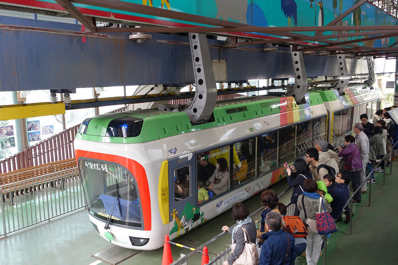 Monorail Ueno zoo 1