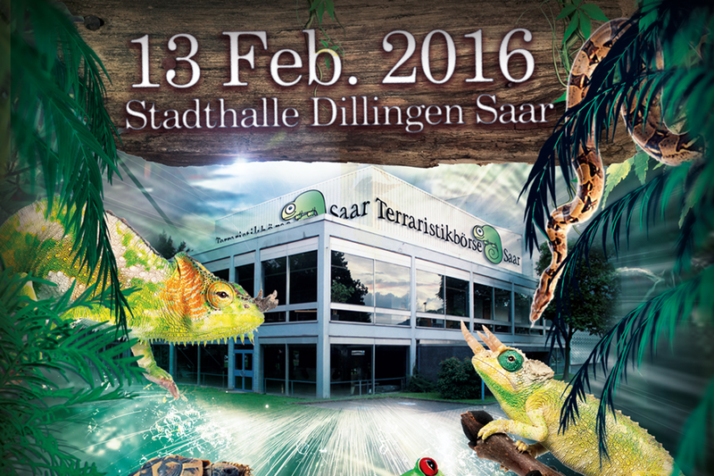 Affiche Terraristikbörse Dillingen 2016