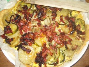 Tarte a la courgette et aux patates douces recettes legumes Curry de patates douces et de crevettes