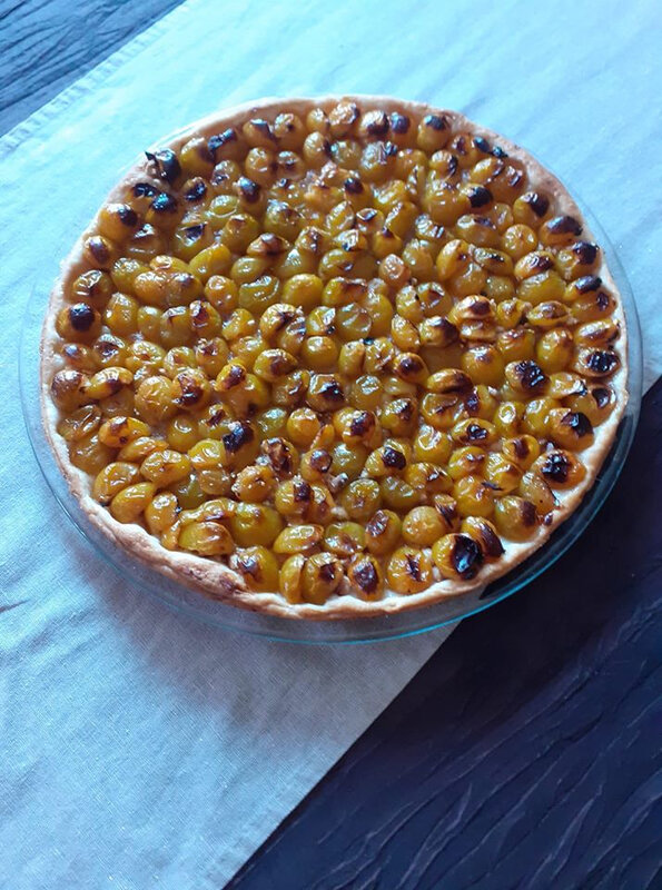 tarte mirabelles sans migaine de ruzica