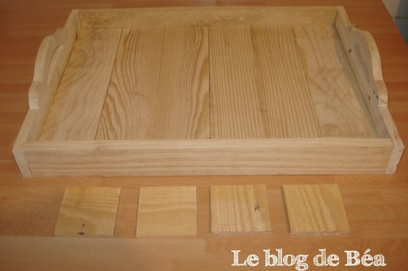 DIY fabriquer un plateau en bois de palette