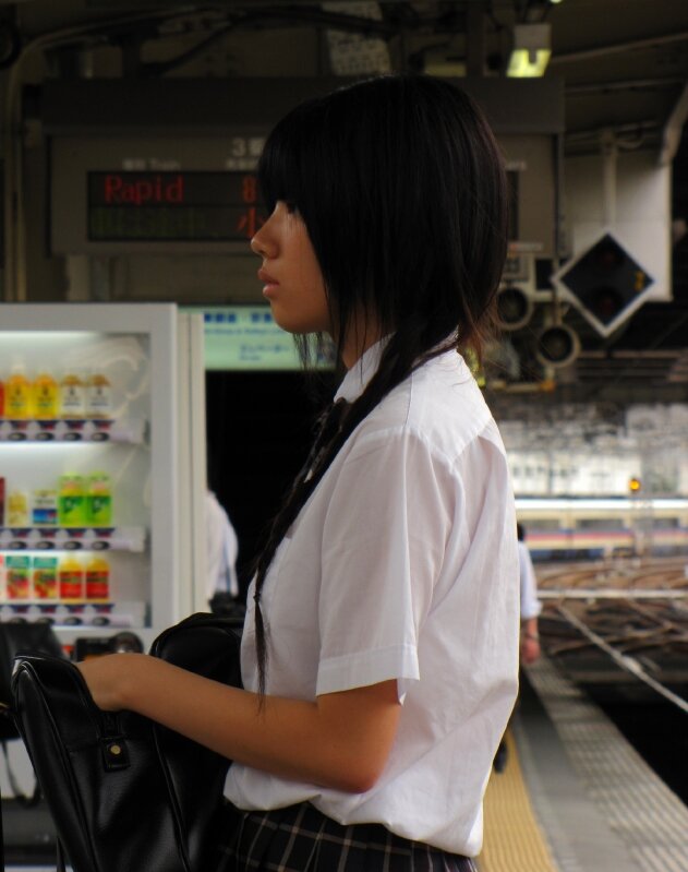 Nostalgic girl @ Takasago eki