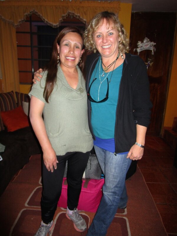 Doris ma logeuse pendant un mois et demi à Cusco