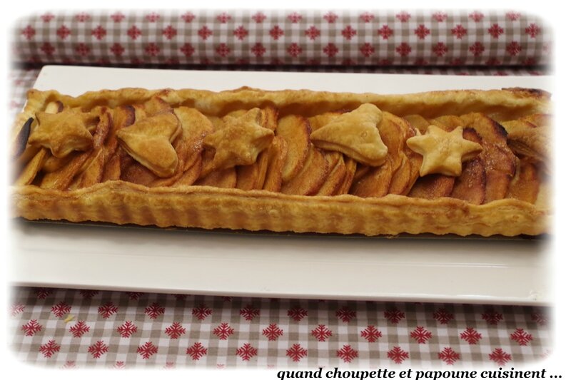 tarte pommes-cannelle pâte feuilletée maison-7046
