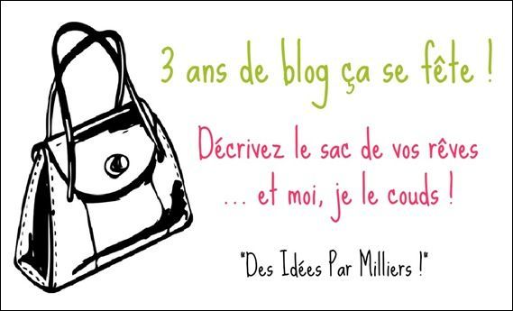 Anniversaire blog - Des Idées Par Milliers