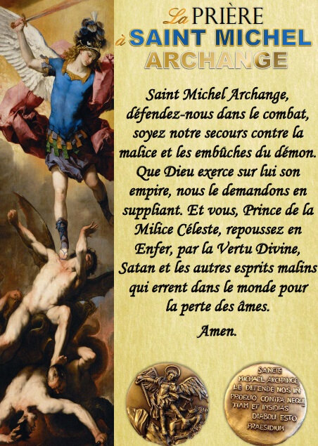 Prière à Saint Michel en français