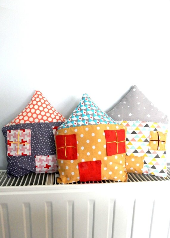 le coussin/maison de Léonore