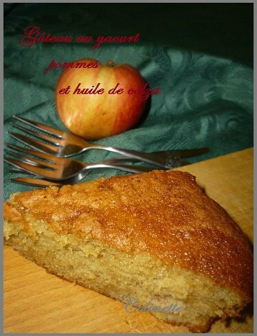cake yaourt pomme huile de colza 01