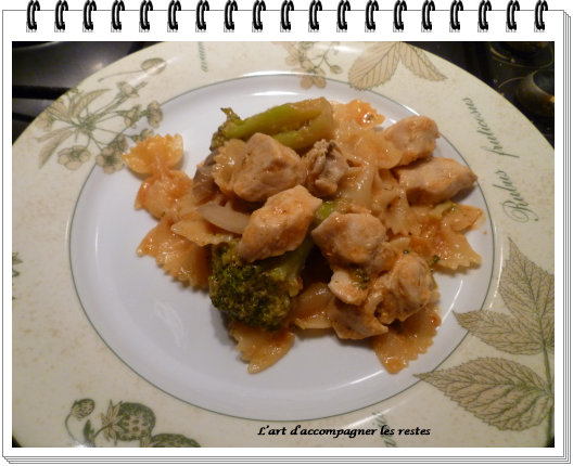 one pot pâtes poulet brocolis1