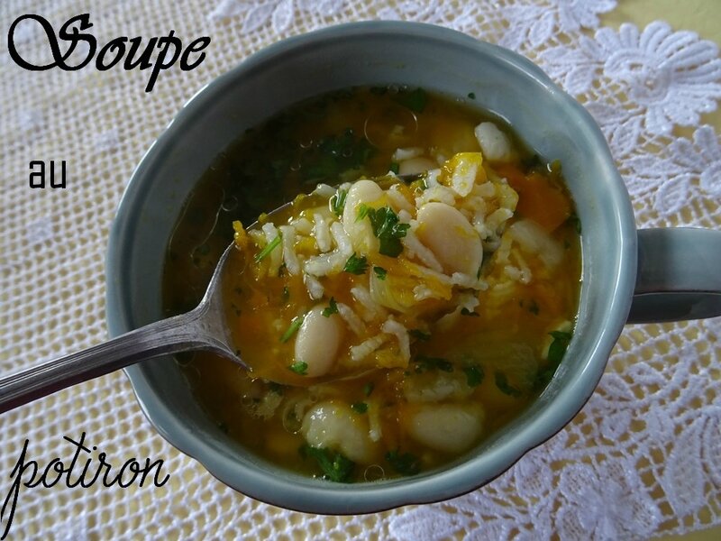 soupe-potiron-haricots-riz