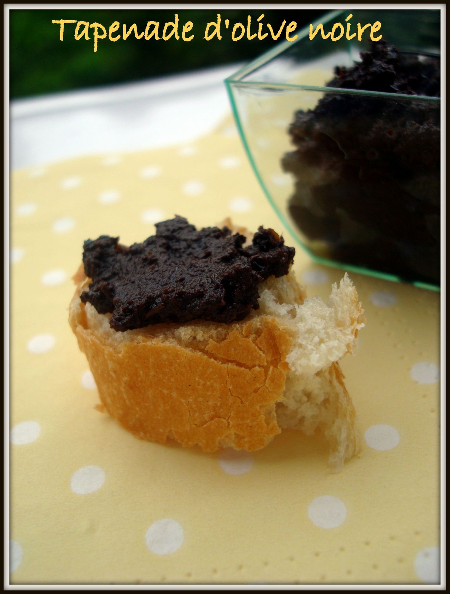 Tapenade d'olive noire 0