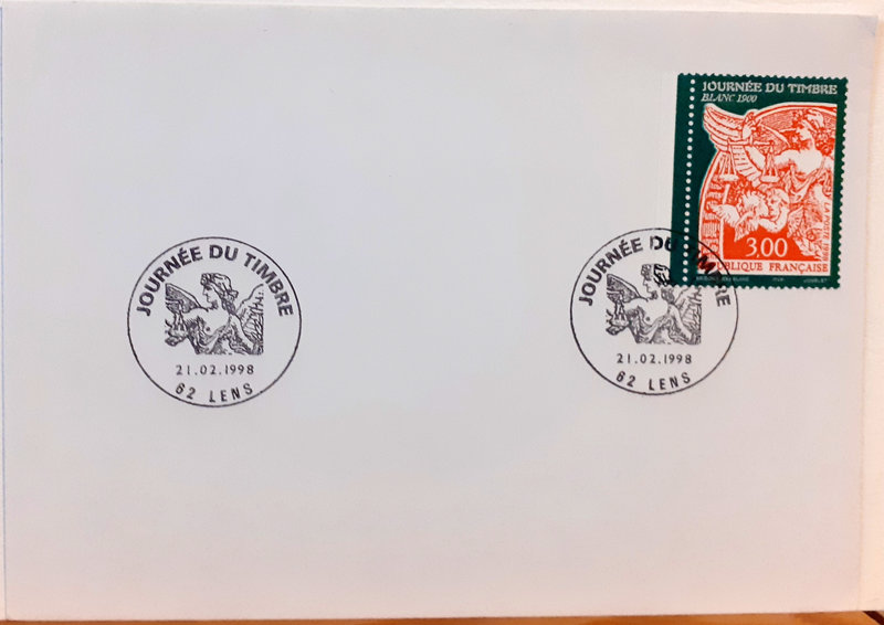 Journée du timbre 21 02 1998 Lens