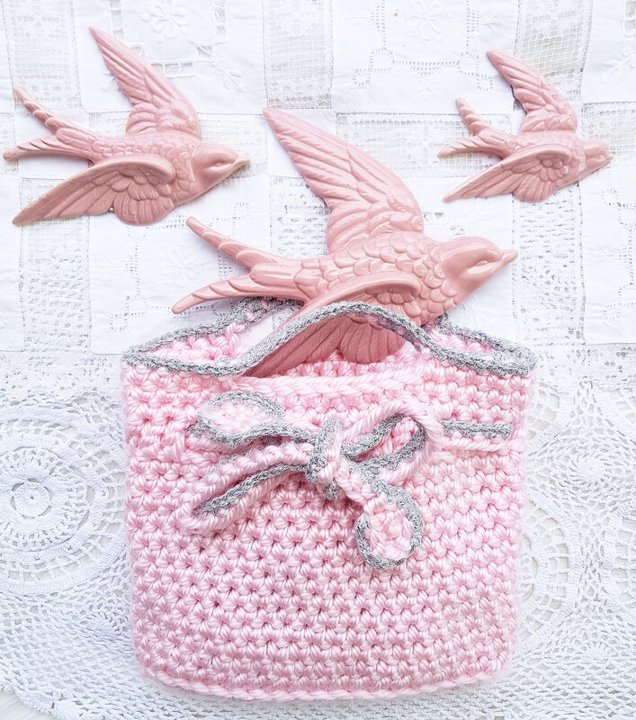 vanillejolie crochet bag
