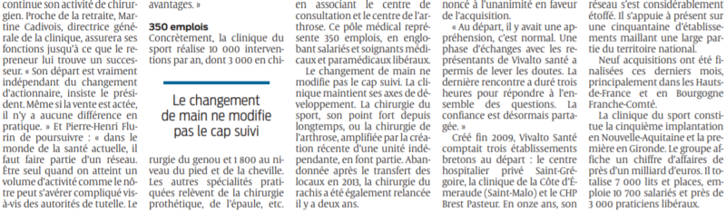 2021 07 27 SO Mérignac Vivalto santé a acheté la clinique2