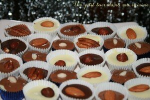 Ptits chocolats noisette, amande, noix de pécan ou céréales recettes dessert Ptits chocolats noisette, amande, noix de pécan ou céréales
