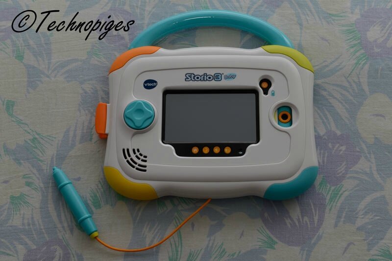 Storio 3 baby de Vtech Le Grand test Mon petit journal High Tech