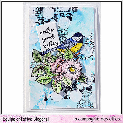 blogorel cie des elfes oiseau loreeduscrap