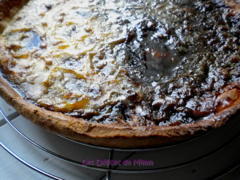 Tarte au sucre cassonade