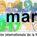 8 mars <b>journée</b> <b>internationale</b> des <b>droits</b> des <b>femmes</b> ! « Il suffit d’écouter les <b>femmes</b> » Simone Veil 