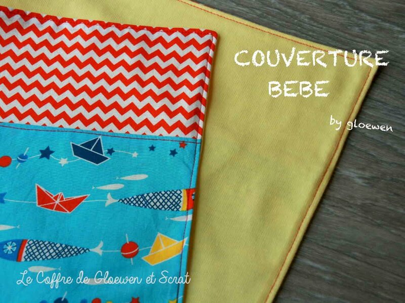 Couverture bébé marin 01