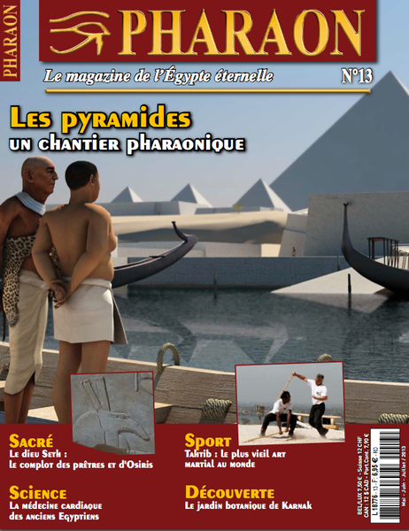 Pharaon Mag 13 couverture