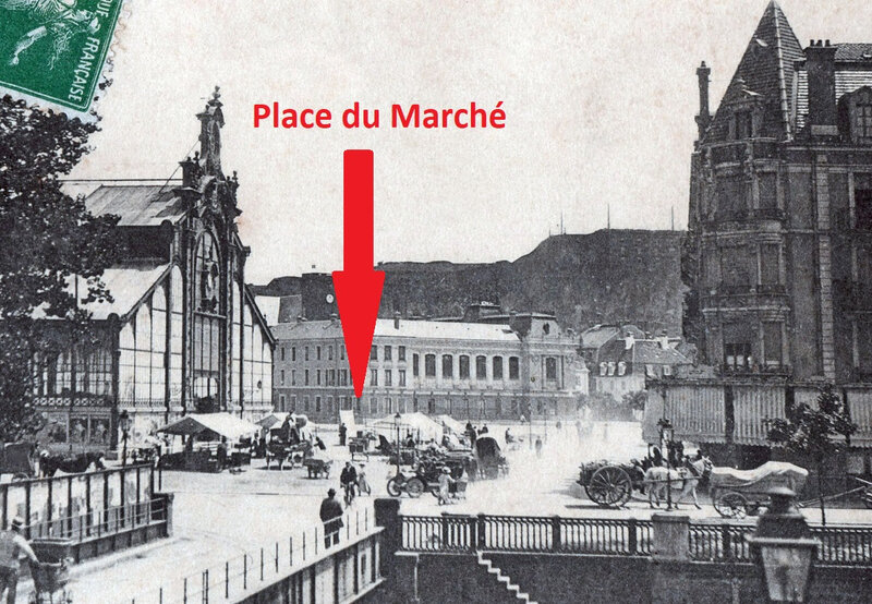 Belfort CPA Marché BF 1908-12 extrait