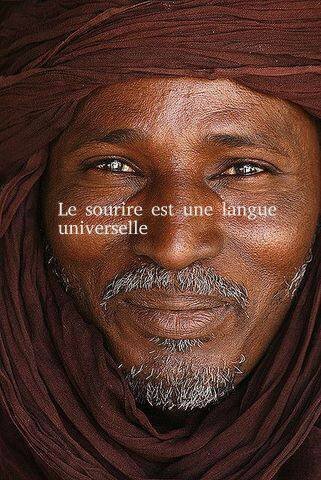 le sourire est une langue universelle