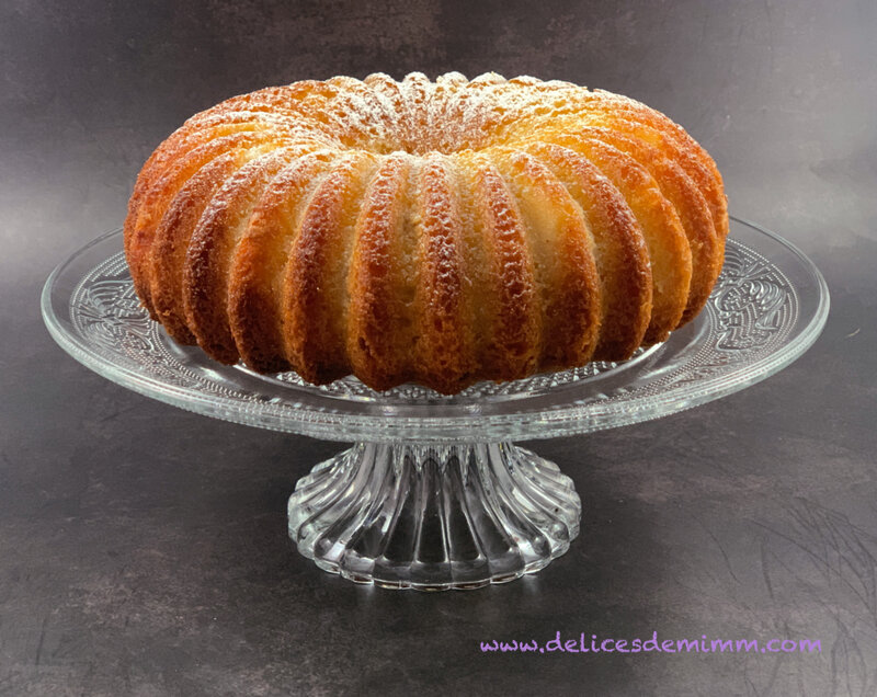 Cake aux pommes et au rhum 2