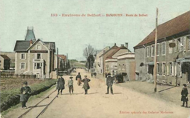 CPA Danjoutin Route de Belfort