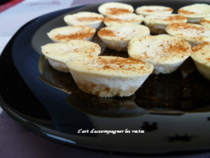 Mini cheesecakes au fromage ail & fines herbes4