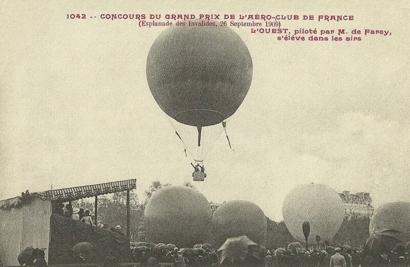 CPA Paris Esplanade Invalides 1909