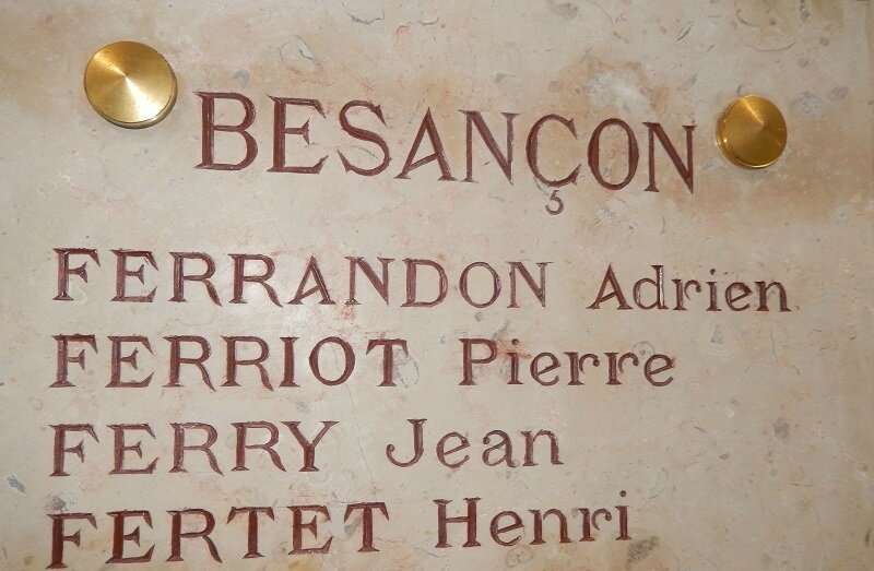 Ferrandon inscription