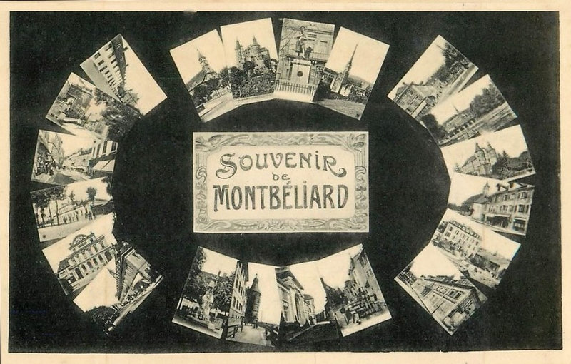 CPA Montbéliard Souvenir