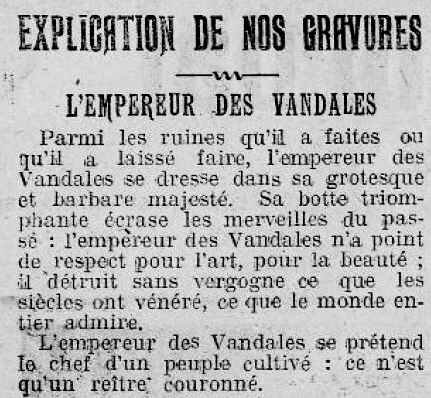 Le petit Journal vandale