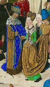 Charles VI et Isabeau détail