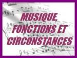 musique, fonctions et circonstances
