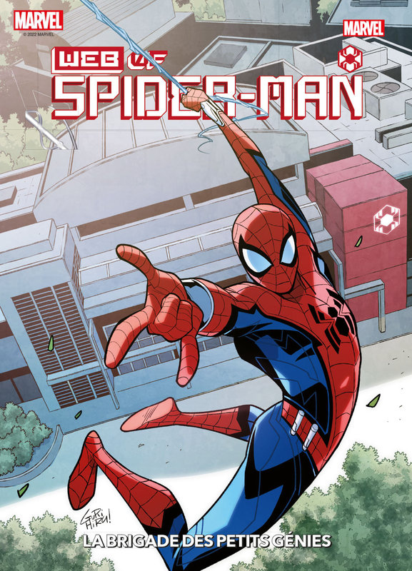 marvel action web of spiderman 01 la brigade des petits génies