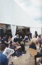 Glastonbury_festival_2000_John Peel_hospitality