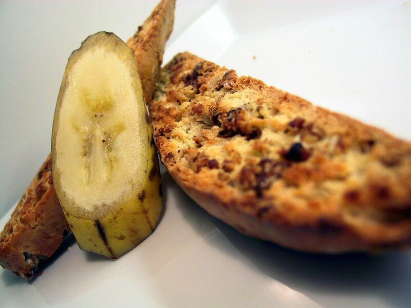 Biscotti bananes et noix