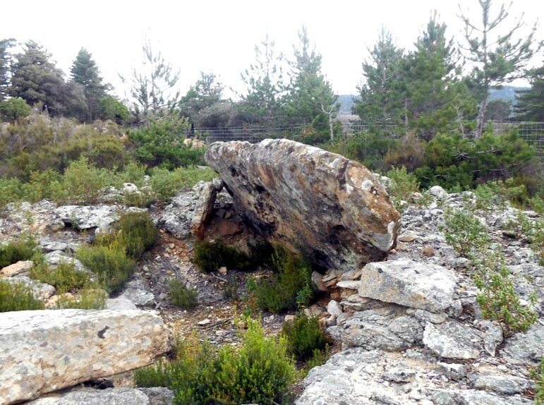 Saint-Michel de Grandmont dolmen Grandmont 2a