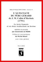 Alamanach du Père Gérard éd Le Menn