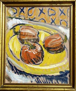 still life with peppers-d