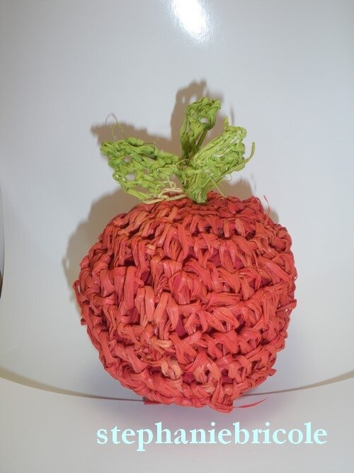 pomme crochetée
